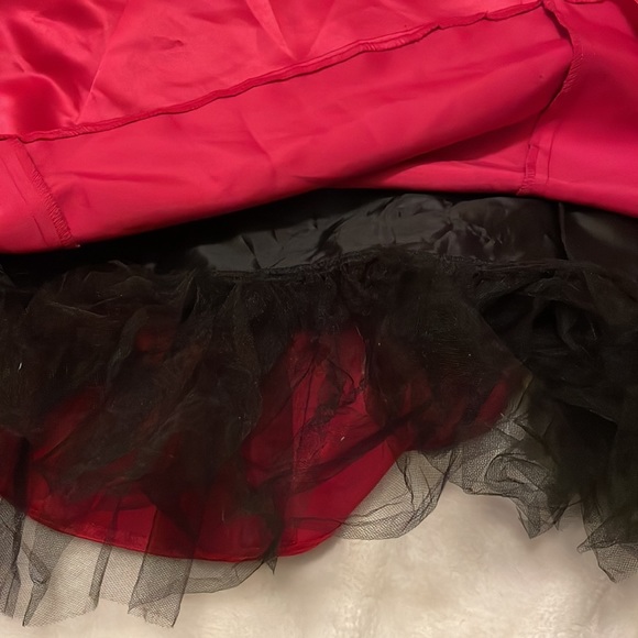 VINTAGE Jessica McClintock Gunne Sax Pink w/ Removable Ties Strapless dress 7/8 - Picture 6 of 6